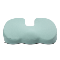 Dessous antidérapant confort u forme coussin de siège conducteur chaise de bureau coussin de siège pour le mal de dos