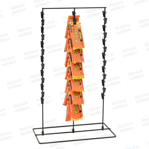Kainice-Expositor de patatas fritas de un solo lado, ligero, montado en la pared, para supermercado - Product Image 3