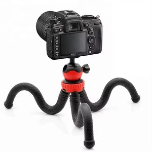 Trípode de teléfono móvil para teléfono inteligente de calidad, Mini trípode Flexible <span class=keywords><strong>con</strong></span> soporte de Clip, soporte de montaje para teléfono <span class=keywords><strong>iPhone</strong></span> para Go Pro para DSLR - Product Image 2