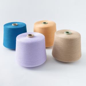 <b>Fluffy</b> Texture Distinct Pattern Rich Color Options 32S OE Dyed Carded 100% Cotton Eco-Friendly Recyclable Knitting Bed Sheets - Product Image 3