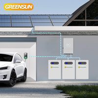 Batterie de stockage Lifepo4 6000 cycles 5Kwh 10Kwh Batterie solaire 51.2V 200Ah Batterie lithium-ion montée sur rack pour système solaire
