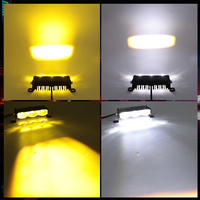 Mini calandre de voiture super lumineuse avec lentille de projecteur LED avant avec phares haute performance à trois yeux