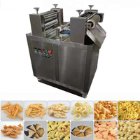 Nouvelle extrudeuse entièrement automatique à haute productivité pour ligne de snacks, en acier inoxydable 304, avec boîtier de commande à écran, pour Bugles et chips de maïs