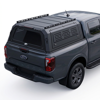 Capot de camion en acier robuste, type hardtop, pour Ford F150, RAM 1500, Toyota Tacoma, Isuzu D-Max, imperméable, pour le transport de matériel