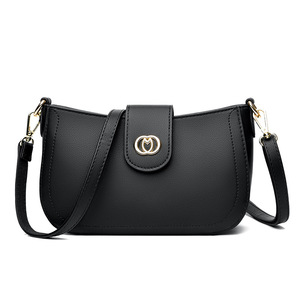 Sac à bandoulière en cuir PU pour femme, style créateur, vente en gros, pour filles - Product Image 1