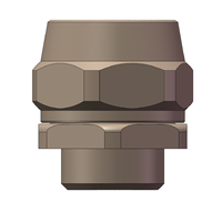 Presse-étoupe industriel blindé en laiton, étanche IP2X, pour câbles d'instruments électriques, diamètre applicable 13-20 mm