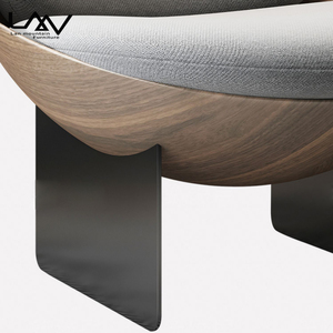 Poltrona Moderna di Lusso per il Relax, Arredamento per Casa e Hotel, <span class=keywords><strong>Sedia</strong></span> Lounge per <span class=keywords><strong>Camera</strong></span> da Letto e Soggiorno - Product Image 5