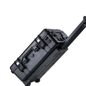 Station d'alimentation portable Peccron T6000LFP 3000W, générateur solaire 6092,8Wh pour travaux en extérieur, livrée avec de petites roues - Product Image 1