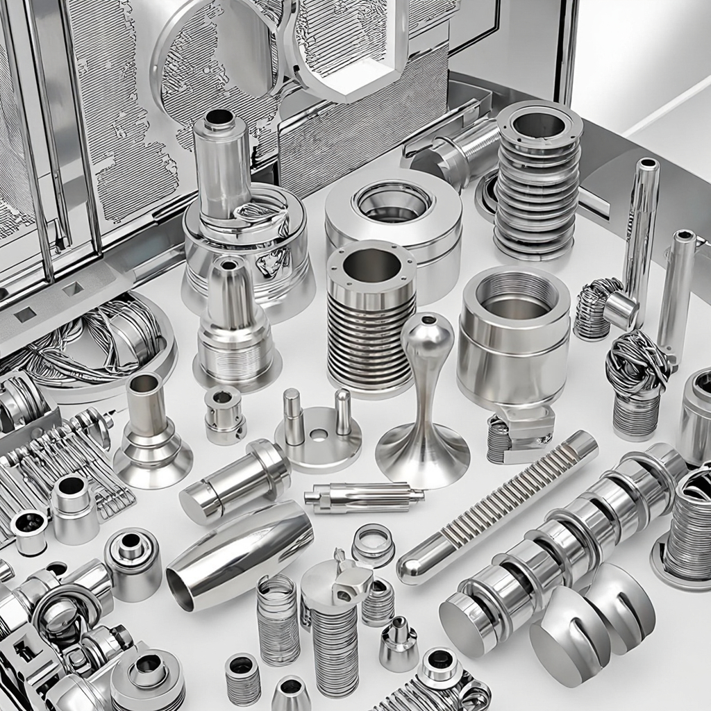 CNC Precision Automatic Lathe Machining Cutting Machinery and Equipment Parts Hardware