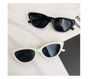 2024 New Arrival of Small Cat Eye Cool Sun Glasses Designer Candy/jelly Colored Women Glasses UV protection Luxury Glasses - Product Image 2