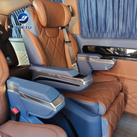 Ensemble de 2 sièges de capitaine inclinables électriquement avec repose-jambes, ventilation et chauffage pour Mercedes Benz Vito W447