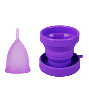 2020 nuevo médico señora período plegable de Copa Menstrual de la FDA esterilizador de silicona - Product Image 1