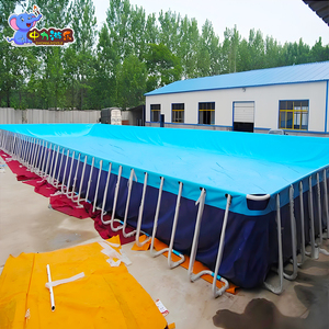 Hot Bán Lớn Hồ Bơi Ngoài Trời Hồ Bơi Kim Loại Khung Hồ Bơi Di Động Hồ Bơi - Product Image 3
