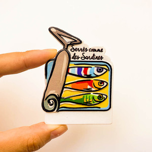 Aimants <span class=keywords><strong>de</strong></span> réfrigérateur 3D en résine Sardine <span class=keywords><strong>de</strong></span> la Côte Française & <span class=keywords><strong>Cabane</strong></span> <span class=keywords><strong>de</strong></span> Plage, Souvenirs <span class=keywords><strong>de</strong></span> Bord <span class=keywords><strong>de</strong></span> Mer Méditerranéen pour Cadeaux <span class=keywords><strong>de</strong></span> Voyage - Product Image 3