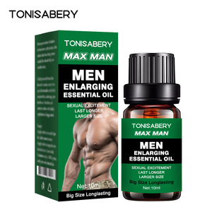 <strong>Customized</strong> Oem 10ml Green Enlarge <strong>Penis</strong> Universal Big Men's Essential Oil Massage Enlargement Oil - Product Image 1