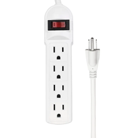 Nema Power Strip Board 4 outlet soket ekstensi USA