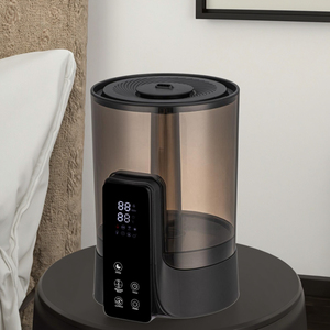 Penyebar minyak esensial, Desktop keluaran kabut besar, penyebar minyak esensial senyap desain Modern, pelembap udara, Aroma tetesan air, lampu LED kendali jarak jauh - Product Image 3