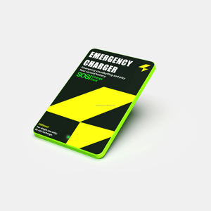 Chargeurs portables miniatures jetables de 3000 mAh en papier, chargeurs d'urgence à usage unique pour iPhone, chargeur de <span class=keywords><strong>carte</strong></span> d'urgence - Product Image 4