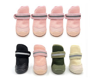 Nouvelle mode chaussures antidérapantes pour petits animaux de compagnie pour chiens Teddy Yorkshire chaussures souples pour chiens