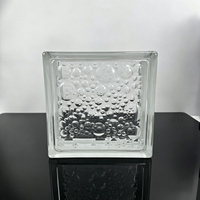 Bloc de verre décoratif creux à motif géométrique premium pour la décoration murale intérieure moderne des maisons - Vente en gros