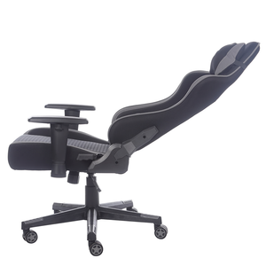 Chaise de bureau <span class=keywords><strong>gamer</strong></span> professionnelle OEM grise avec roulettes, en tissu maillé durable, réglage 2D, livraison gratuite - Product Image 4