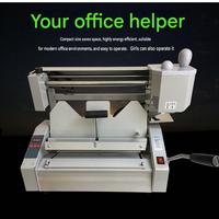 Machine à relier les livres de bureau à colle chaude pour carnets scolaires, cahiers d'exercices et contrats