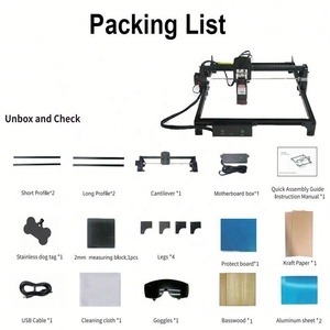 Desktop Diy Laser Engraver and Cutter 5w Leather/painted Metal Wood <strong>Best</strong> Laser Engraver for Small Business - Product Image 6