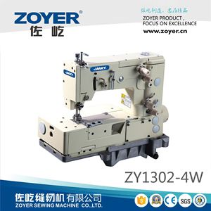 Machine à coudre Zoyer Zy 1302 4w à aiguille simple ou double, à dents courbées à 4 points, pour pantalons et écouteurs - Product Image 4