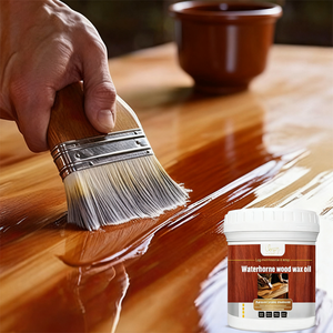 Nước dựa trên chống nấm mốc <span class=keywords><strong>Polyurethane</strong></span> sáp dầu chịu thời tiết hạt gỗ lớp phủ cho đồ gỗ ngoài trời Sàn Bàn chải sử dụng - Product Image 2