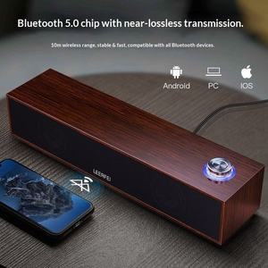Altavoz de Madera Clásico, Inalámbrico/Con Cable, Doble Uso, Altavoz de Pared/Escritorio, Sonido HiFi, Conector de Audio de 3.5mm - Product Image 2