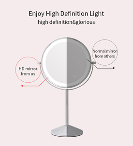 táctil de 10 X lupa LED iluminado profesional para <span class=keywords><strong>hombre</strong></span> y mujer en el cuarto de baño de belleza grande afeitado pequeño - Product Image 5