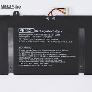 แบตเตอรี่ PE03XL 37Wh <span class=keywords><strong>11</strong></span>.4V สำหรับ <span class=keywords><strong>HP</strong></span> PE03 <span class=keywords><strong>Chromebook</strong></span> 210 G1 <span class=keywords><strong>11</strong></span> <span class=keywords><strong>G4</strong></span> HSTNN-LB6M HSTNN-PB6J 766801-421 767068-005 766801-851แล็ปท็อป - Product Image 5