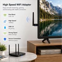 Adaptateur WiFi USB 150 Mbps en gros, carte LAN sans fil Nano 802.11N, clé WiFi pour PC et récepteur satellite