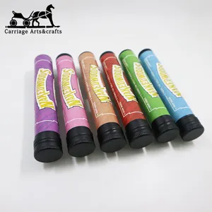 Aluminum Cigar Tube With Sticker