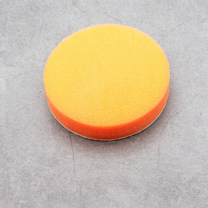 Car Polishing Sponge Pad Round White Fuzzy Material For Auto Detailing - Product Image 2