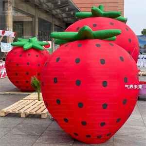 <span class=keywords><strong>Fraise</strong></span> géante gonflable surdimensionnée, réaliste, pour festival <span class=keywords><strong>de</strong></span> la récolte, activation <span class=keywords><strong>de</strong></span> marque, affichage en supermarché, fête - Product Image 5