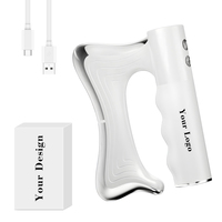 USB Typ-C Aufladbarer Multifunktionaler Gua Sha Massagegerät Wellenförmiges Design Mini Muskel-Schaber Vibrations-Kompaktmassagegerät