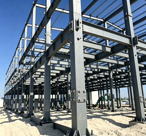Atelier en structure métallique galvanisée anti-rouille à grande portée, écoénergétique, haute capacité de charge, taille personnalisée, production en usine - Product Image 4