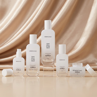 Pot en verre carré opaque épaissi de 50 ml pour soins de la peau, avec bouchon à vis huilé, givré et sérigraphié, pour crème visage protectrice
