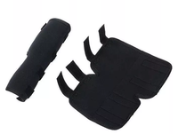 Enveloppe d'articulation de jambe de Compression de soutien de genouillère de chien Durable confortable pour aider à prévenir les blessures coudières et genouillères élastiques