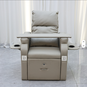 Sillón de Pedicura Eléctrico Ajustable de Lujo para Spa, Silla de Masaje de Pies sin Plomería, Silla de Baño de Pies para Salón de Uñas - Product Image 4