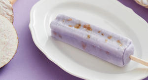 Glace à la crème saveur taro halal en gros avec raisins secs, en carton, pour collation glacée, type bâtonnets - Product Image 3