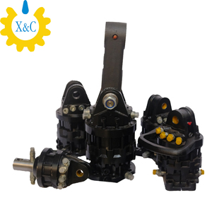 Rotateur hydraulique XinCan pour excavatrice, pour grappin à bois, manutention de matériaux, débit de 25 L/MIN, poids de 55 kg, <span class=keywords><strong>trois</strong></span> cents degrés - Product Image 6