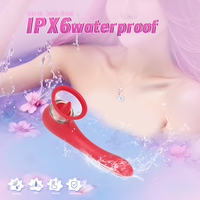 Neuartiger Starker Leckvibrator Saugnapf-Massagegerät Klitorale Stimulation Wasserdicht IPX6 Umweltfreundlich USB-Aufladbar Sexspielzeug
