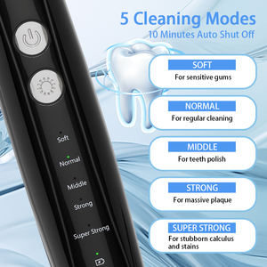 दांतों के ब्रश के लिए अल्ट्रासोनिक डेंटल क्लीनर पानी फ्लोसर ipx6 बहु-उद्देश्य मौखिक स्वच्छता प्रभावी - Product Image 4