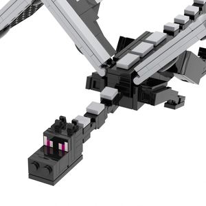 MOC1151 serie creativa Ender Dragon 288 Uds ladrillos de plástico Minecrafted Jutuetes bloques de construcción ABS educativos juguetes de regalo para niños - Product Image 5