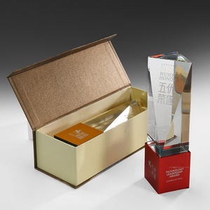 Trofeo de Metal Galvanizado de Lujo / Premio de Competición Personalizado |   Tarjeta de Autorización y Grabado Gratuito para Personal Destacado - Product Image 5