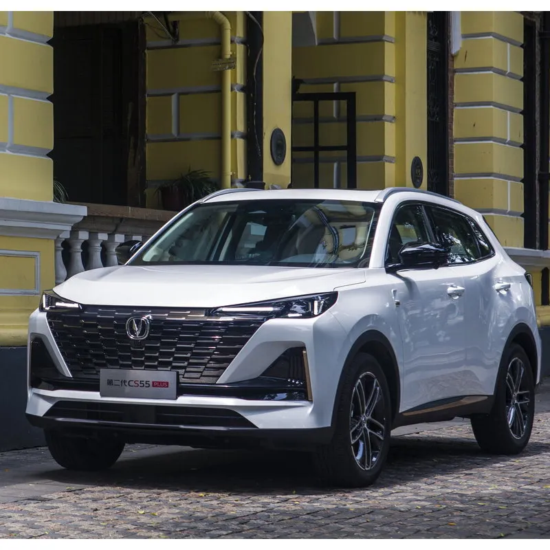 Changan CS55 Plus 2024 รถเบนซิน SUV ผู้ผลิตรถราคา 0km กล้อง LED ไฟฟ้าผ้า Rav4 ใหม่ / ผลิตในประเทศจีน