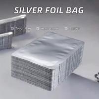 Emballage en aluminium alimentaire de qualité alimentaire, sachet en aluminium simple thermoscellable sous vide pour la cuisson, sachet en mylar pour le stockage des aliments, pochette de rétortage