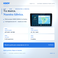 KSOY-Autoradio stéréo multimédia avec CarPlay sans fil et dissipateur thermique automatique Android avec ventilateur